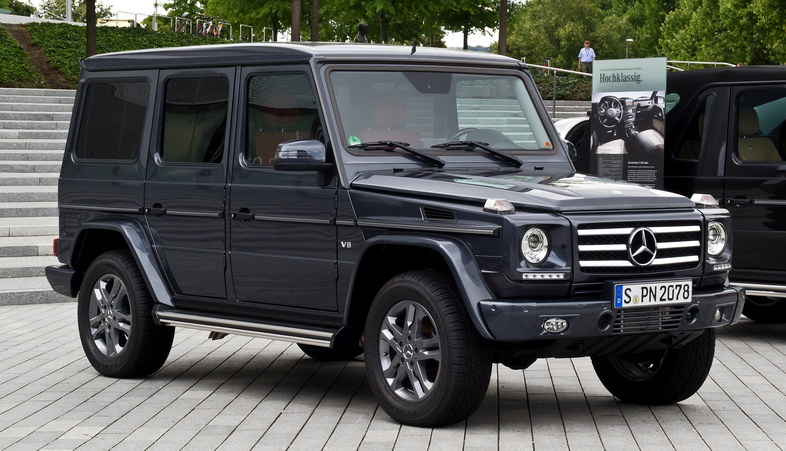 Iconic Mercedes cars - G class